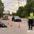 Поліцейські встановлюють  обставини аварії, у якій травмувалася 5-річна дитина