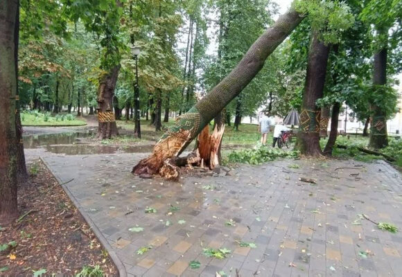 Негода наробила біди в Коломиї