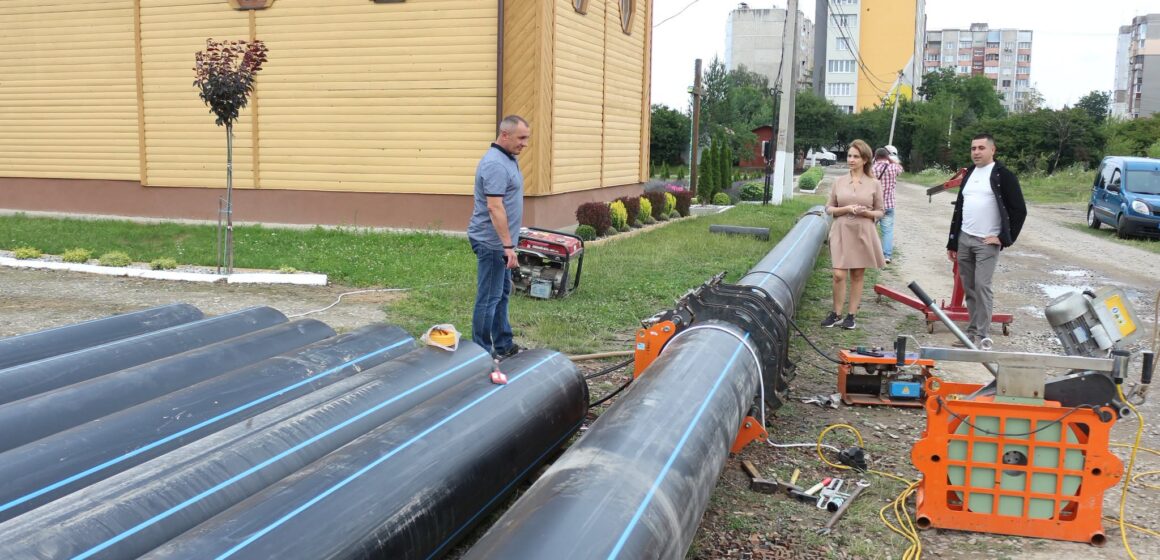 В Коломиї розпочали реконструкцію найпроблемнішої гілки водопровідної мережі