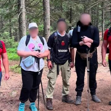 Рятувальники допомогли туристці під час мандрівки в Карпатах Рятувальники допомогли туристці під час мандрівки в Карпатах