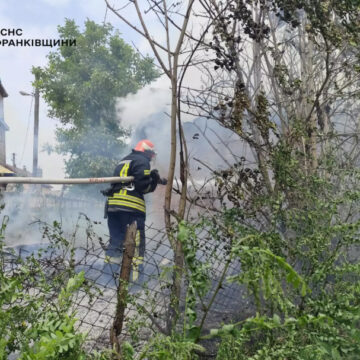 Вогнеборці ліквідували пожежу господарської будівлі в Івано-Франківському районі Вогнеборці ліквідували пожежу господарської будівлі в Івано-Франківському районі