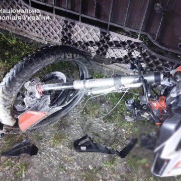 На Богородчанщині нетверезий мотоцикліст спричинив ДТП, у якій травмувалася неповнолітня