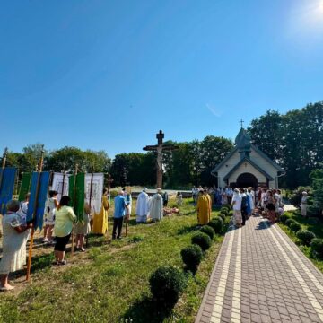 Бурштинський храм Преображення Господнього відзначає 24-ту річницю освячення Бурштинський храм Преображення Господнього відзначає 24-ту річницю освячення