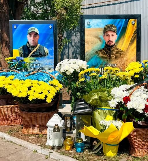 У Дем’янові відкрили стели в пам’ять про полеглих Героїв Василя Мороза та Романа Шалаша