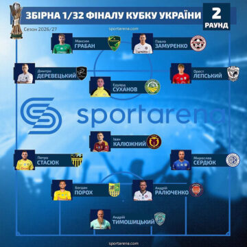 Максим Грабан – у символічній збірній 1/32 фіналу Кубка України