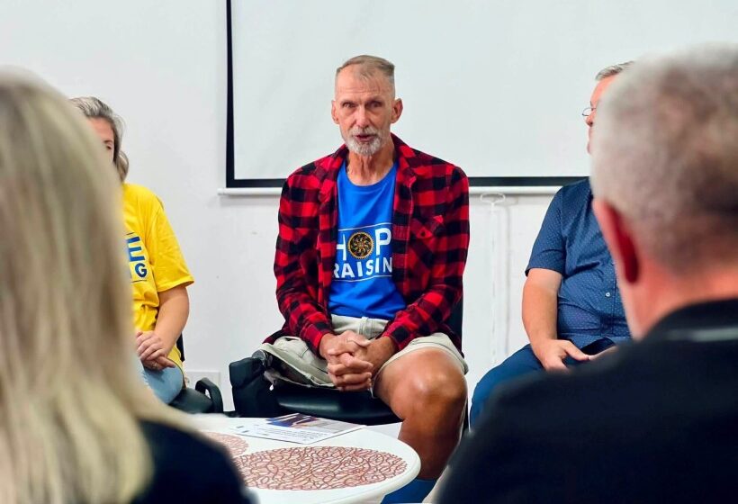 Канадський морпіх Джейкоб Кепка завітав на Прикарпаття та зустрівся з ветеранами Канадський морпіх Джейкоб Кепка завітав на Прикарпаття та зустрівся з ветеранами
