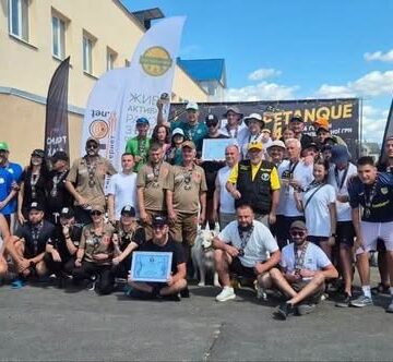 Калушани взяли участь у встановленні Національного рекорду України з петанку
