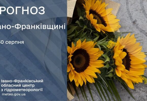 Місцями гроза: прогноз погоди на 30 серпня 2026 року