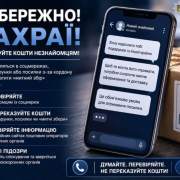 63 тисяч гривень за «посилку з-за кордону»: прикарпатські поліцейські застерігають про схему шахрайства 63 тисяч гривень за «посилку з-за кордону»: прикарпатські поліцейські застерігають про схему шахрайства