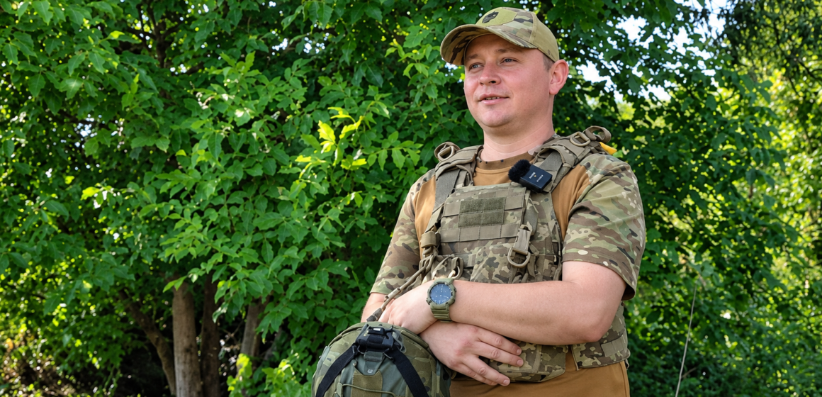 Батько трьох дітей повернувся на фронт: історія воїна Щуки, який нині боронить українське небо