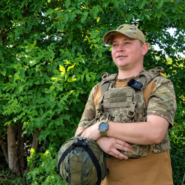 Батько трьох дітей повернувся на фронт: історія воїна Щуки, який нині боронить українське небо