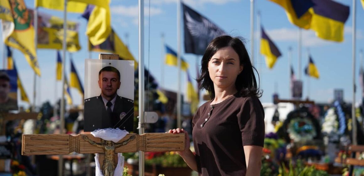 Полеглого прикарпатського поліцейського Олександра Солов’янчика посмертно нагородили державними та обласними відзнаками