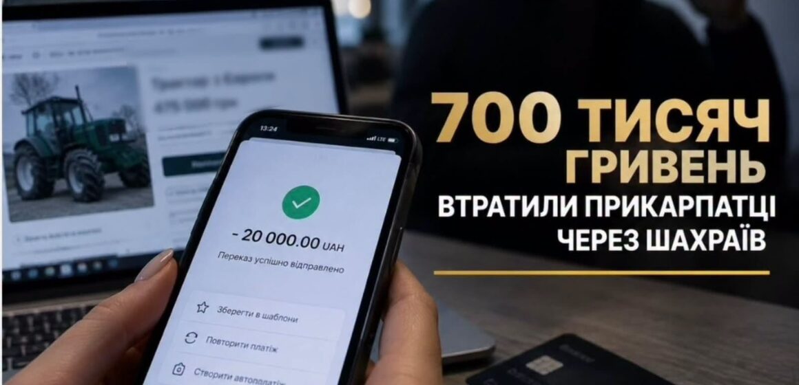 Шахраї за добу виманили у прикарпатців близько 700 тисяч гривень