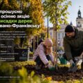 «Отримай саджанець — посади дерево»: в Івано-Франківську восени висадять близько 350 дерев