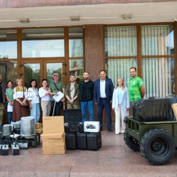 З Івано-Франківська передали для захисників обладнання за проєктами Бюджету участі З Івано-Франківська передали для захисників обладнання за проєктами Бюджету участі