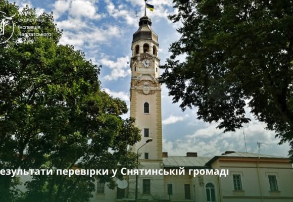 У Снятинській громаді екоінспекція перевірила охорону довкілля та використання природних ресурсів