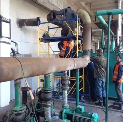 У котельні на вул. Чорновола встановлюють німецьке технологічне обладнання