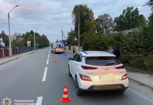 Поліцейські розслідують обставини смертельної ДТП на Надвірнянщині