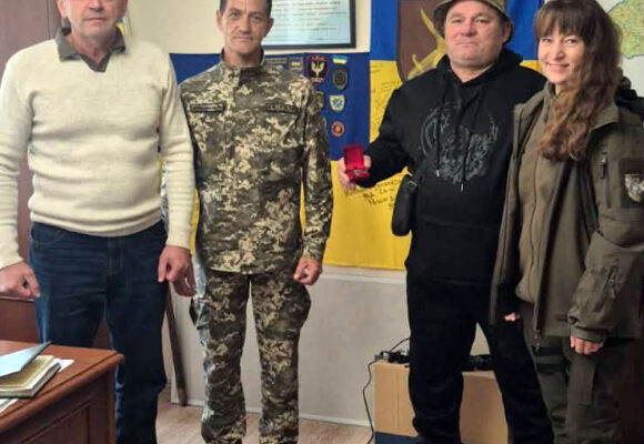 Старшого солдата Миколу Данюка нагородили відзнакою  «Козацький Хрест – За бойові заслуги»