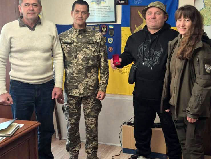 Старшого солдата Миколу Данюка нагородили відзнакою «Козацький Хрест – За бойові заслуги» Старшого солдата Миколу Данюка нагородили відзнакою «Козацький Хрест – За бойові заслуги»