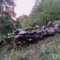 На Верховинщині перекинувся КАМАЗ із двома 6-річними дітьми: водій був напідпитку (ФОТО)