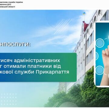 103,7 тисяч адміністративних послуг отимали платники від податкової служби Прикарпаття 103,7 тисяч адміністративних послуг отимали платники від податкової служби Прикарпаття