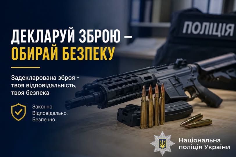 Понад 48 тисяч боєприпасів і майже 300 одиниць зброї задекларували на Прикарпатті Понад 48 тисяч боєприпасів і майже 300 одиниць зброї задекларували на Прикарпатті